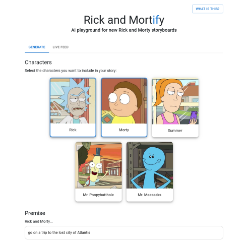 Discover Rick and Mortify