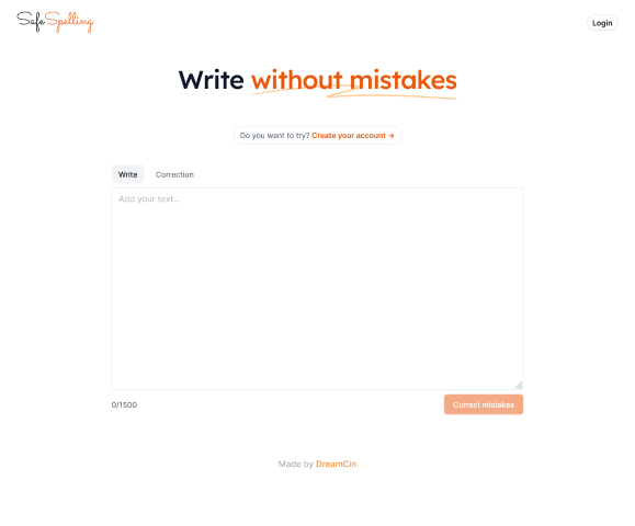 AI-Powered Spelling Correction Tool