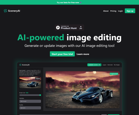 Learn about SceneryAI