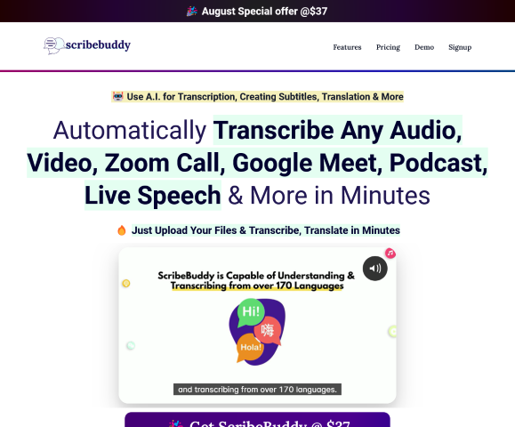 AI-Powered Transcription