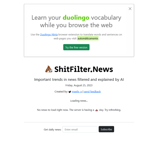 AI-Powered News
