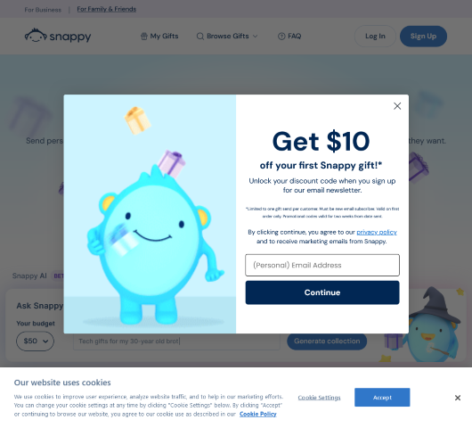 Explore Snappy Gifts