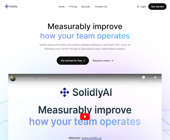 Explore SolidlyAI