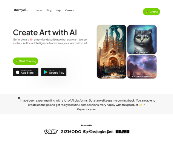 Embark on a creative journey with StarryAI
