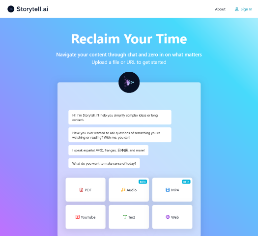 Explore Storytell.ai