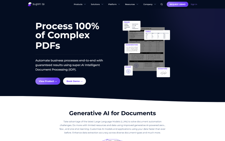 Discover how super.AI revolutionizes document processing for businesses