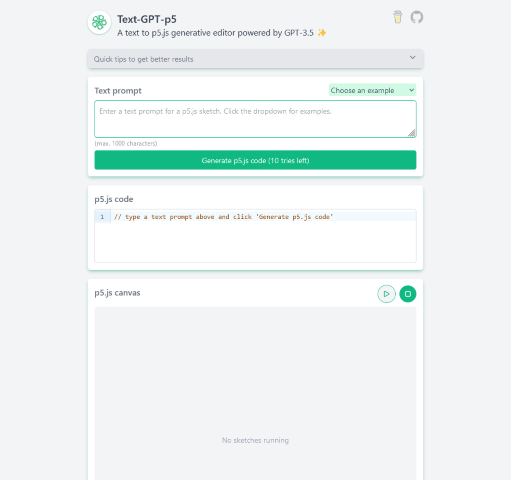 Discover how Text-GPT-p5 can help developers by converting text into p5.js code