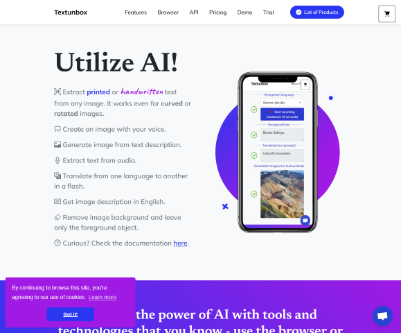 TextUnbox harnesses the power of AI to streamline workflows for content creators