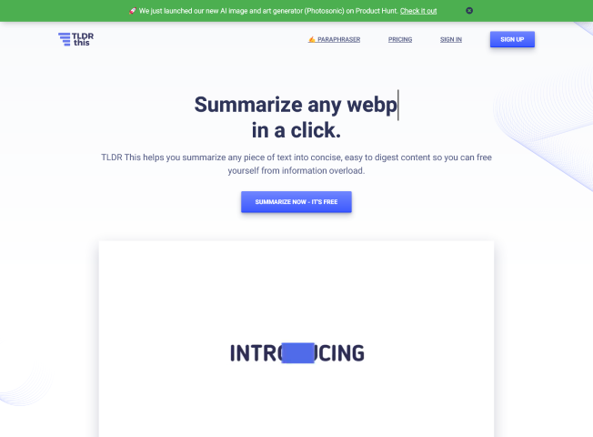 Learn how TLDR This uses advanced AI to condense lengthy content into key summary paragraphs. This informative article covers the app's features