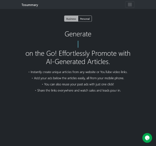 Content Summarization