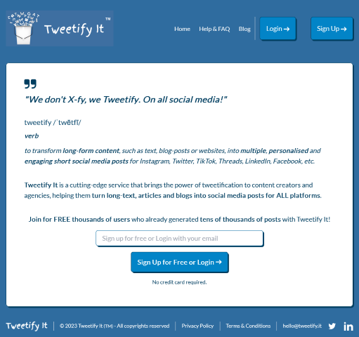 Learn how Tweetify It