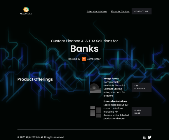 Discover how AlphaWatch AI uses advanced language models to provide critical insights for finance professionals and enterprises