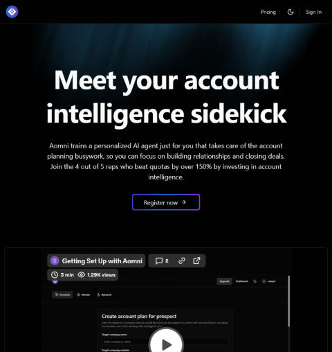 Discover how Aomni Agent