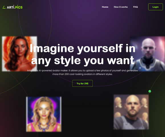 AI Artistic Portrait Creation