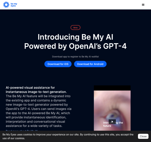 Discover how Be My Eyes revolutionizes accessibility with its AI-powered features and volunteer community