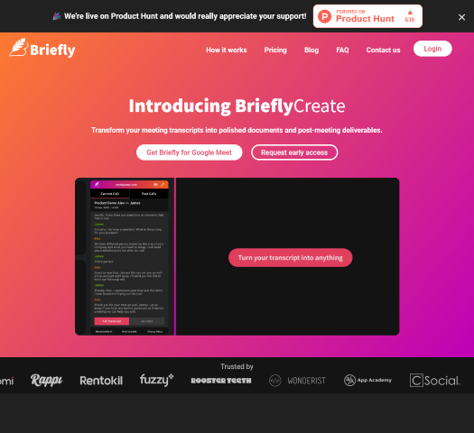 Learn about BrieflyAI