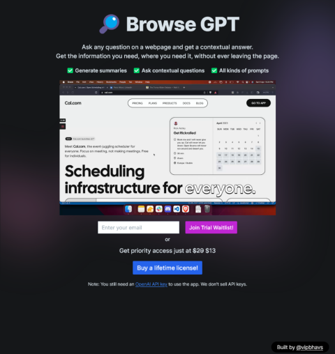 AI Webpage Assistance