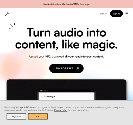Audio Content Creation