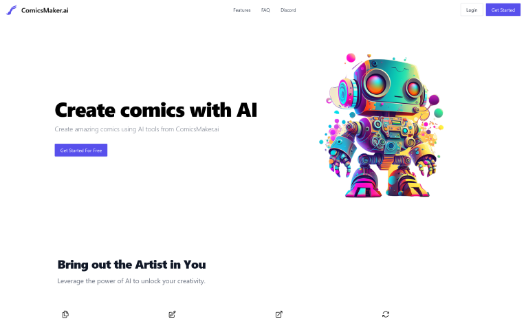Unlock your creativity with ComicsMaker.ai. This AI-powered tool simplifies comic creation for writers