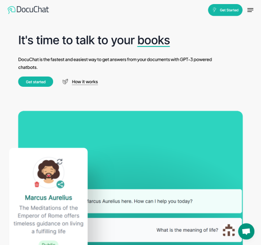 Explore DocuChat Document Assistant
