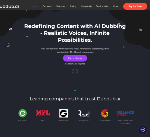 Learn how Dubdub.ai uses AI to generate natural and accurate voiceovers and dubbing