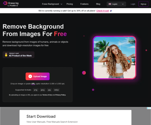 Background Removal Platform