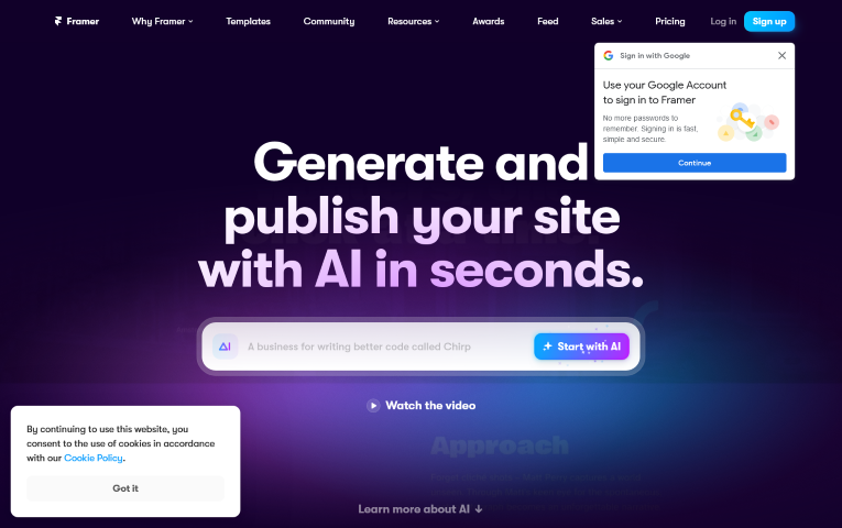 AI-Powered Web Design