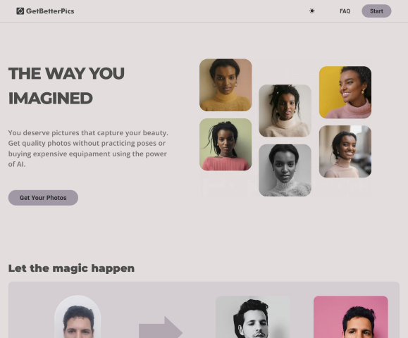 AI Photoshoot Generation for Social Media