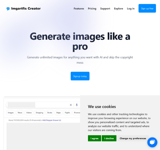 Explore Imgartfis Creator