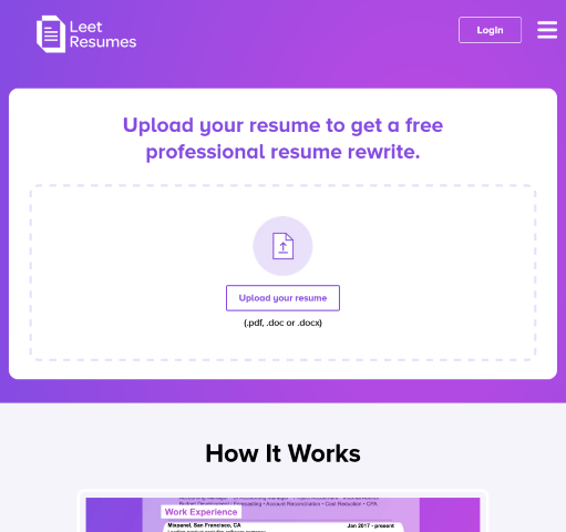 Explore Leet Resumes
