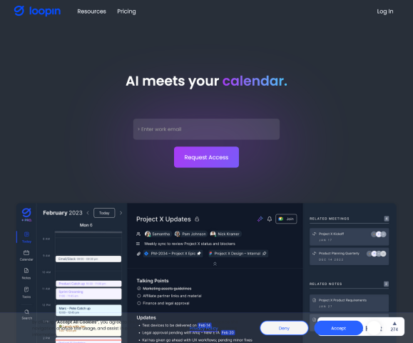 AI Calendar & Productivity Tool