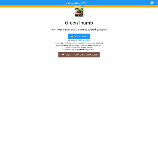 Learn how GreenThumb Bot