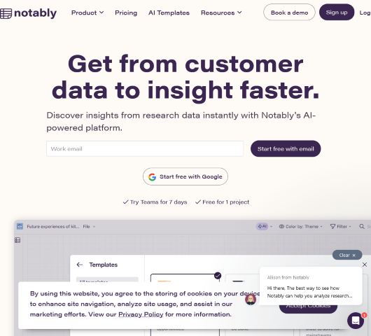 Explore the features and benefits of Notably