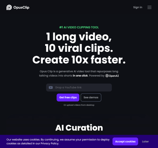 AI Video Content Repurposing