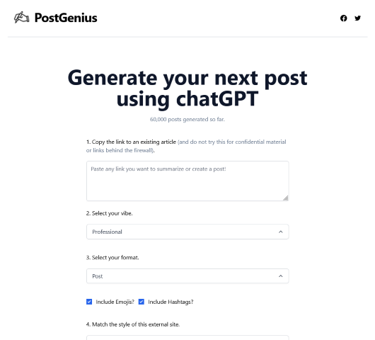 Find out how PostGenius