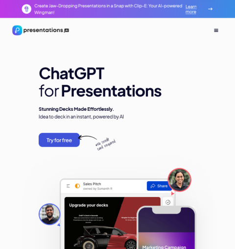 Learn about Presentations.AI