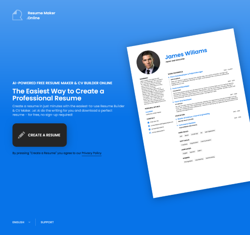 Learn how ResumeMaker.Online leverages AI to help you create standout resumes effortlessly and without any sign-up