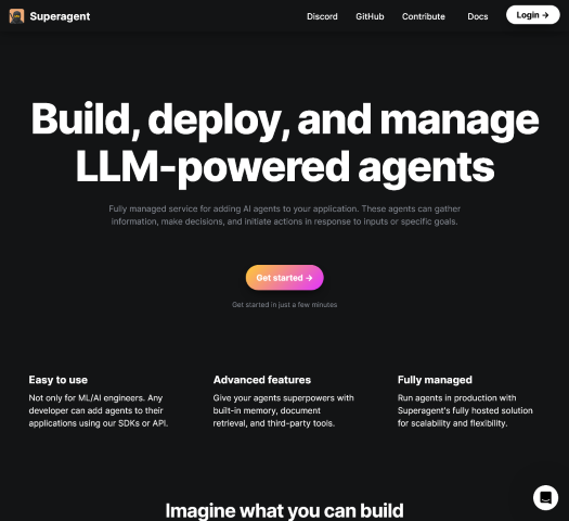 Discover how Superagent's LLM-powered AI agents can transform your applications by gathering information