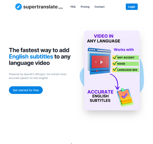 Discover how Supertranslate is making video subtitling easier with its AI-powered features. Find out who can benefit from this tool