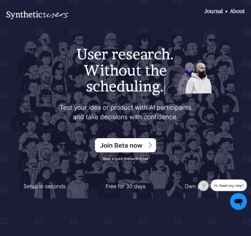 Simplify your user research with Synthetic Users