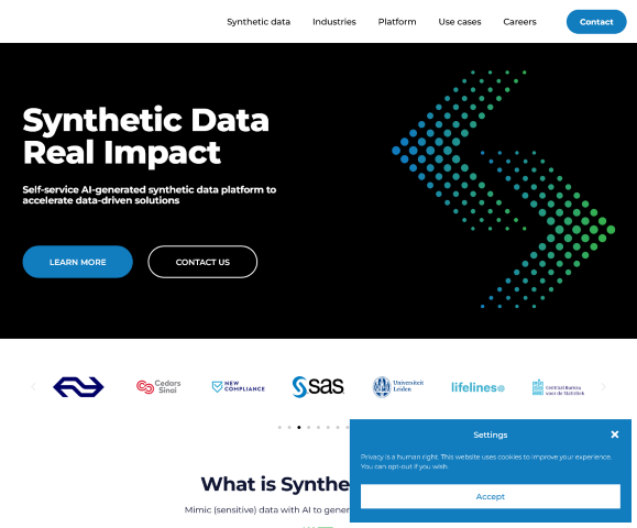 Synthetic Data Generation & AI Platform