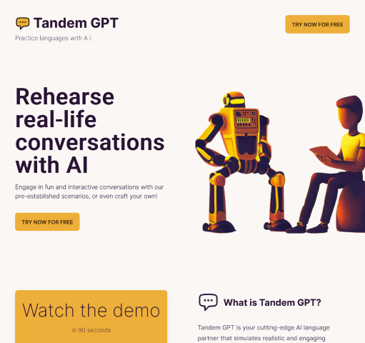 Unlock the power of AI with Tandem GPT for an unparalleled language learning journey. Dive into our detailed review to understand its benefits