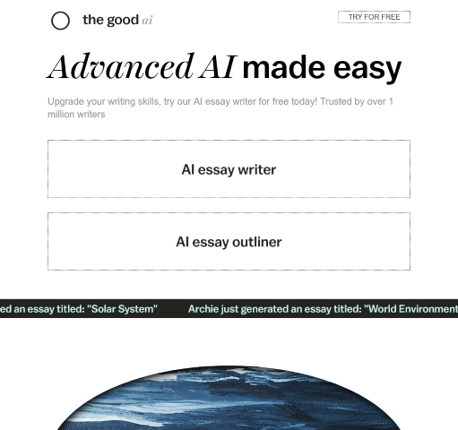 Unlock the potential of automated essay writing with The Good AI. This comprehensive review covers its features