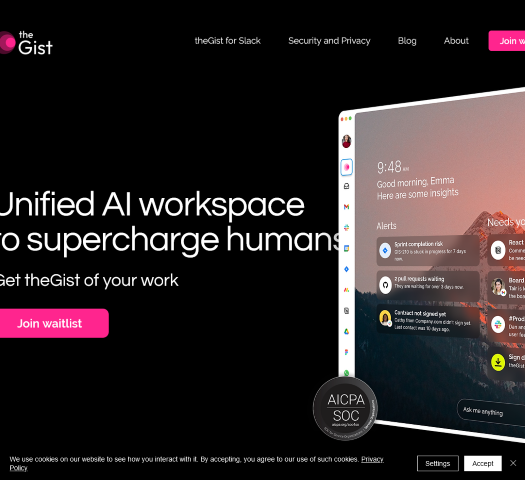 Explore theGist Workspace