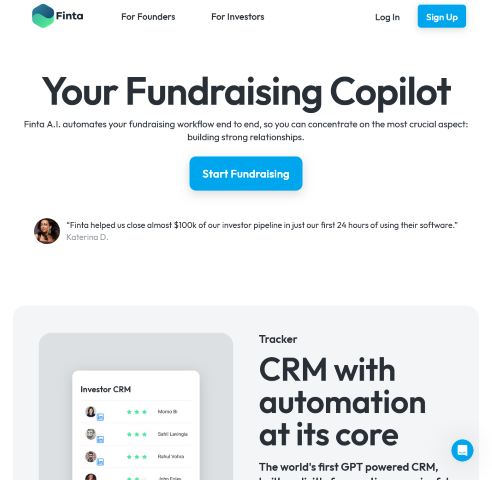 Fundraising and Finance