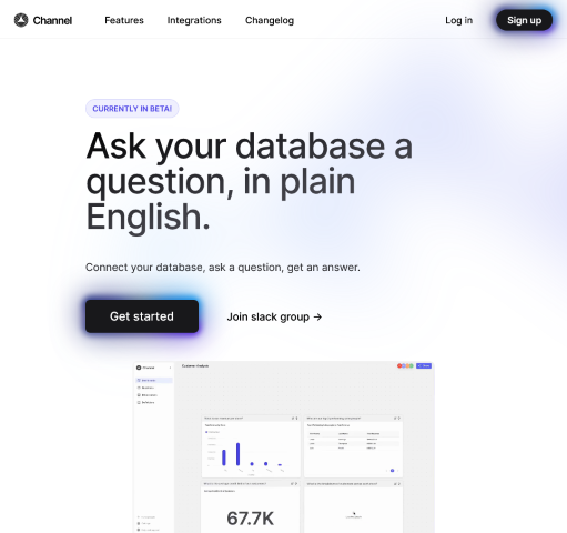 Channel AI revolutionizes database interactions by providing quick and efficient answers to your queries. Explore its features