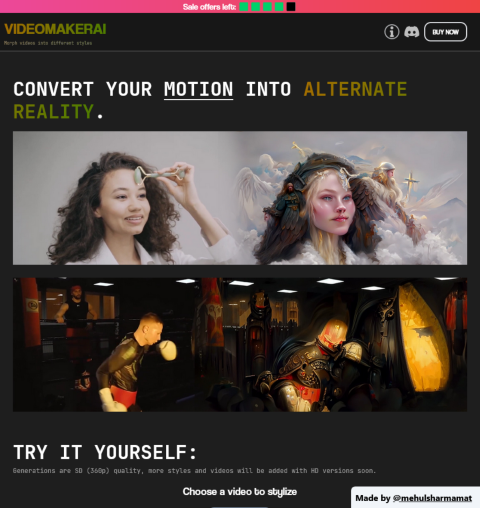 AI Video Stylization
