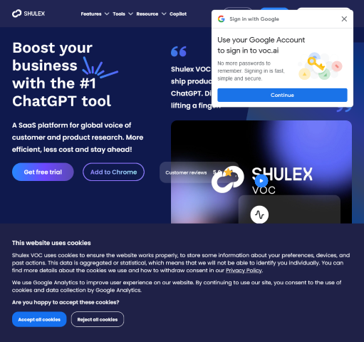 Explore the capabilities of Shulex VOC