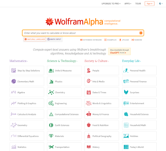 Wolfram Alpha offers unique computational intelligence. It's an essential tool for students