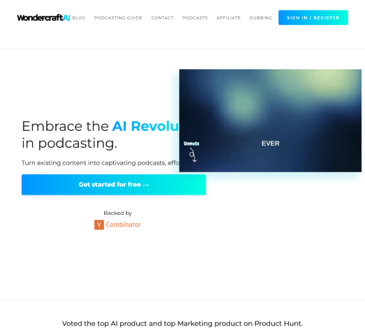 Learn how Wondercraft AI revolutionizes podcast creation with AI-powered tools that make content production effortless and accessible for content creators.
